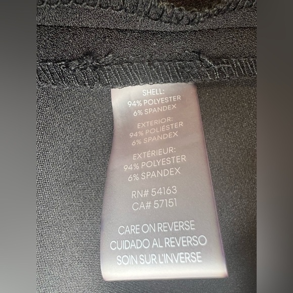 Calvin Klein size12 Belted Midi Black Dress Gold zip sleeveless cocktail formal - Picture 11 of 13